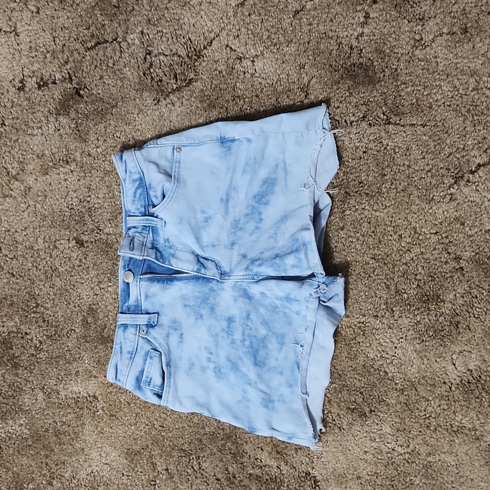 Tie dye Jean shorts